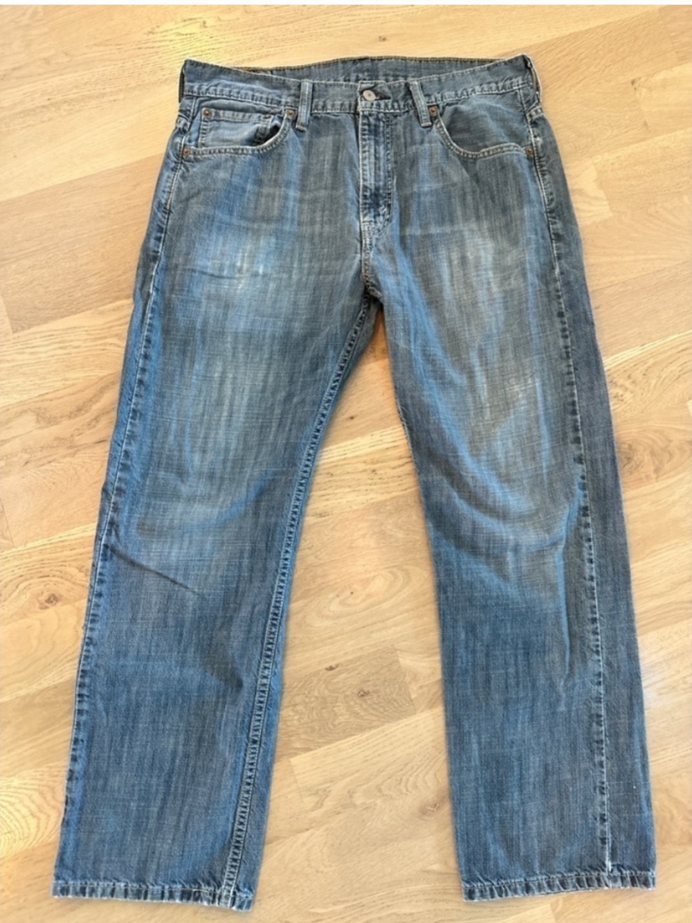 Levi's 569 Loose Straight Fit Denim Jeans 33x32